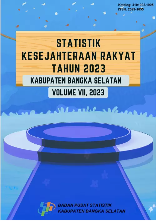 Statistik Kesejahteraan Rakyat Kabupaten Bangka Selatan 2023
